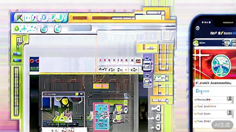 电脑浏览器访问Kaiyun开云官网与手机打开应用商店搜索Kaiyun开云的对比示意图