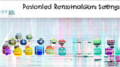 APP个性化推荐设置界面截图，展示用户兴趣标签选择