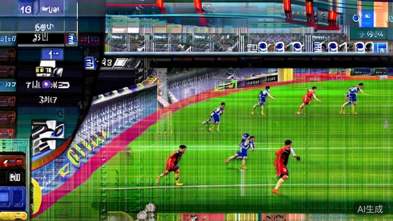 展示全球顶级足球赛事在Kaiyun开云APP内高清直播的画面