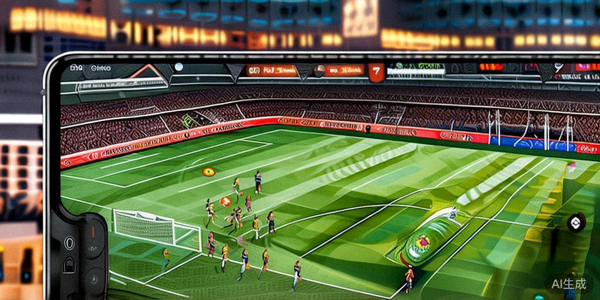 展示全球顶级足球赛事在Kaiyun开云APP内高清直播的画面